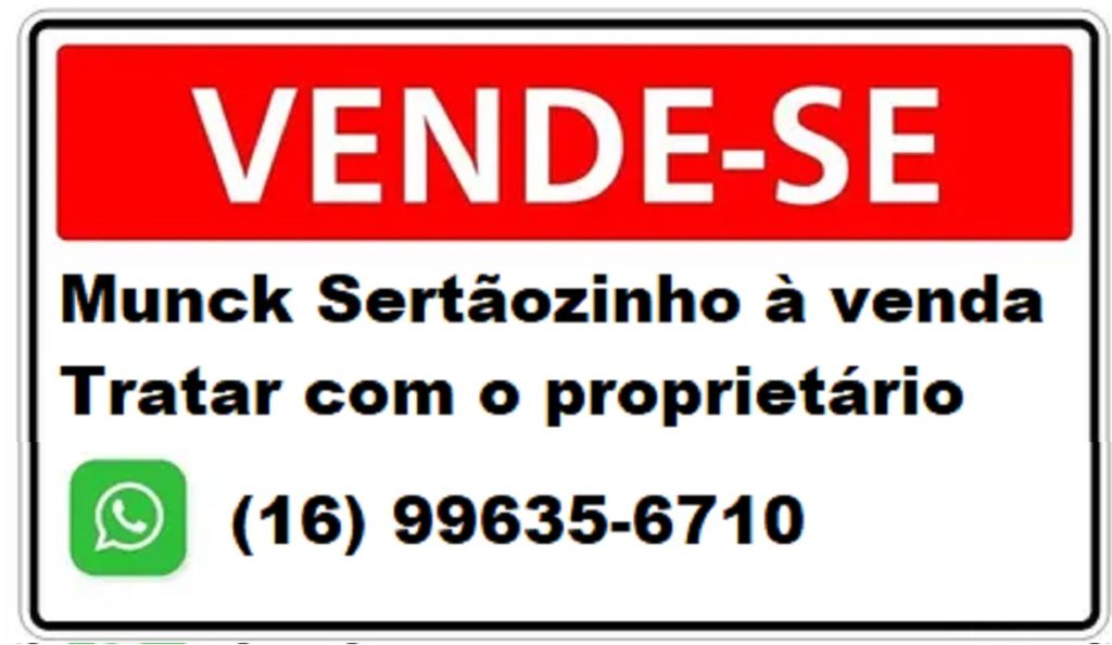 Munck Sertãozinho à venda